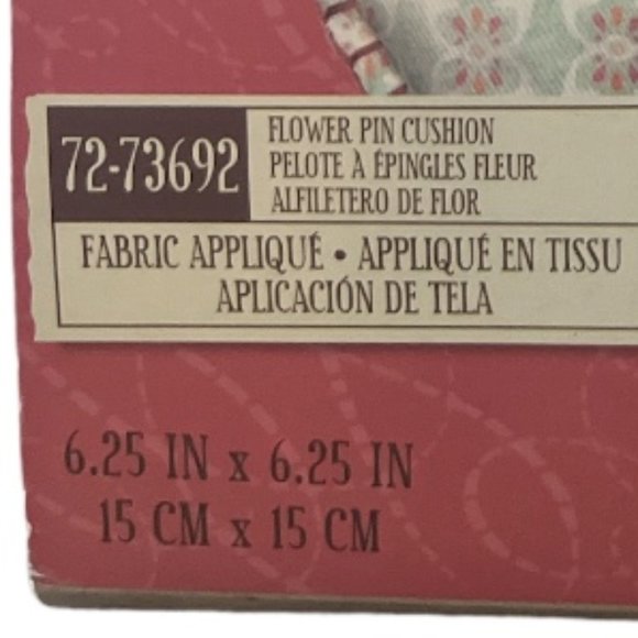 DIMENSIONS Handmade Embroidery Kit Flower Boho Applique Add to Jean Jacket - Picture 6 of 7